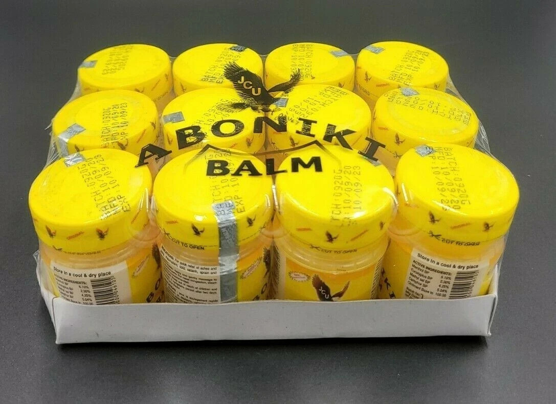Aboniki Balm – Hot Relief for Arthritis and Rheumatism (12 packs) – Exp 10/28