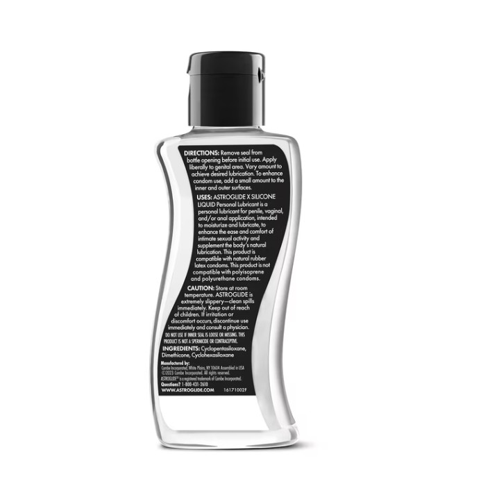 Astroglide X, Premium Waterproof Silicone Personal Lubricant – 5 oz