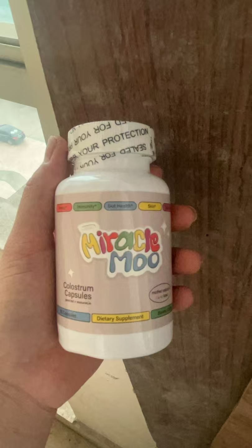 Mother Natures Bovine Colostrum Capsules for Gut Health, Immune Support 90ct US