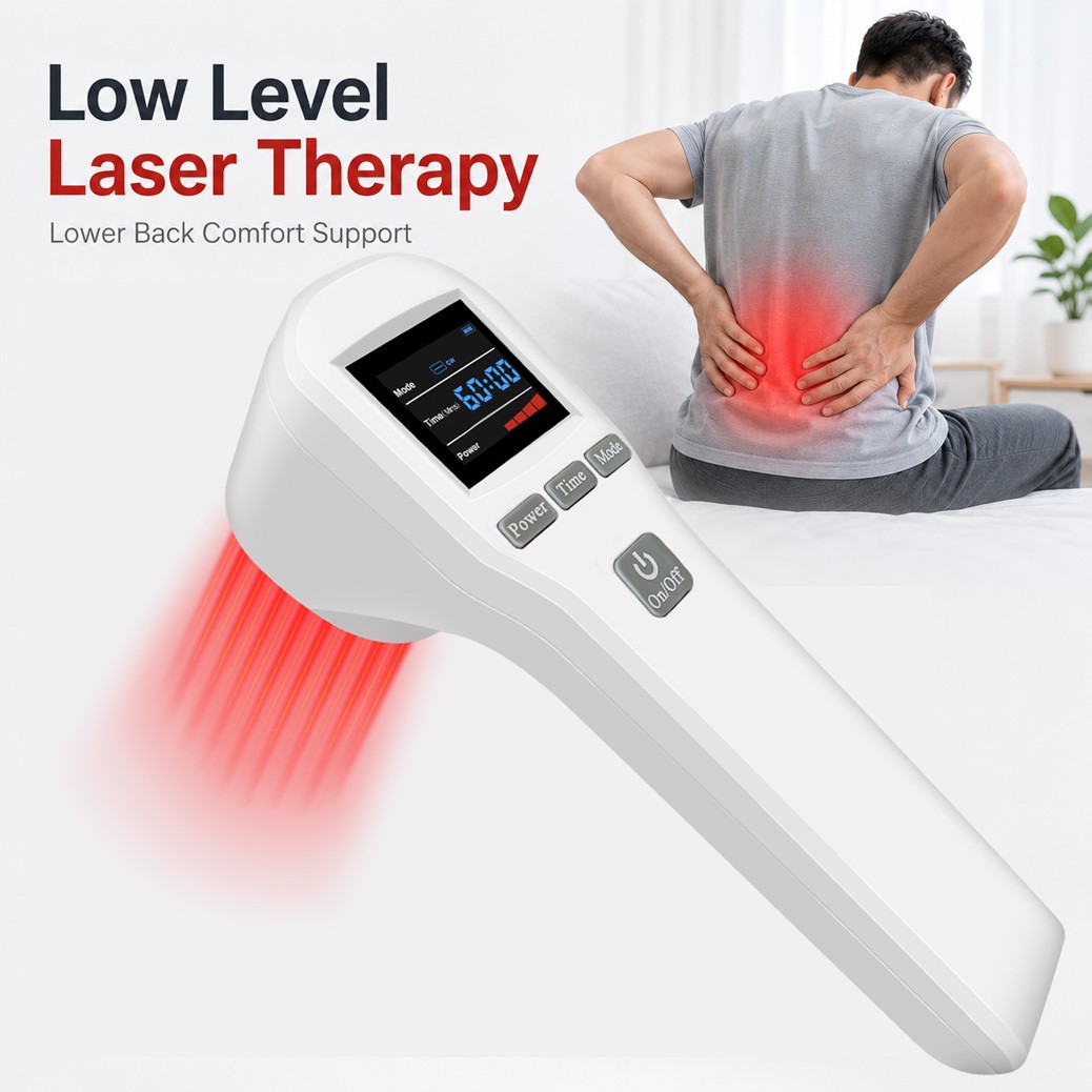 Home Use Cold Laser Therapy for Body Pain Relief Wound Healing 16x650nm 4x808nm