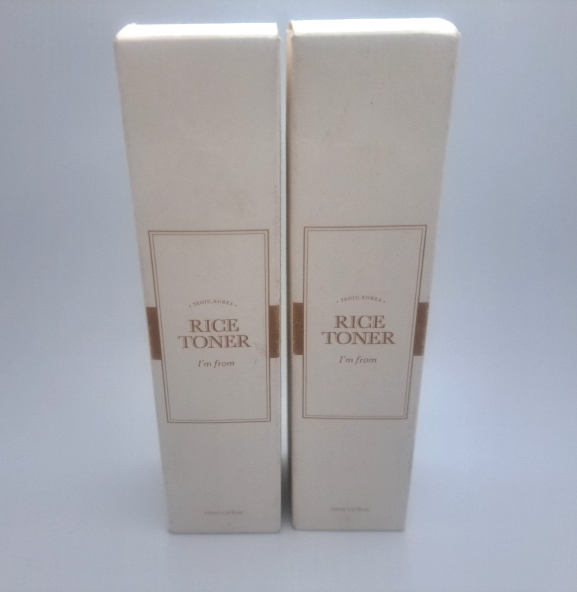 I’m from Rice Toner for Sensitive Skin, Rice Extract from Korea, 5.07oz. 2 Pack.