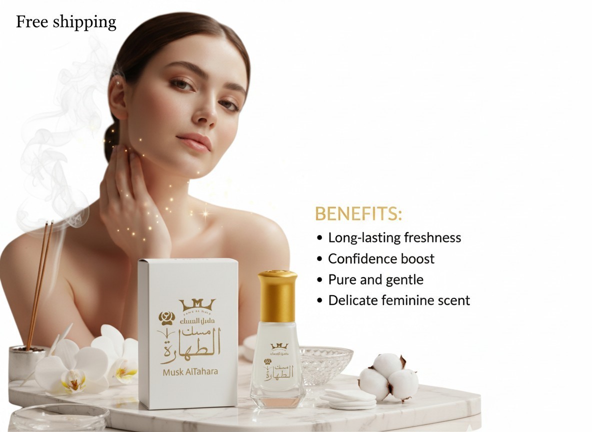 Musk Al Tahara White Perfume Oil Alcohol Free 5ml Pack of 60 Total 300ml Bulk Lo