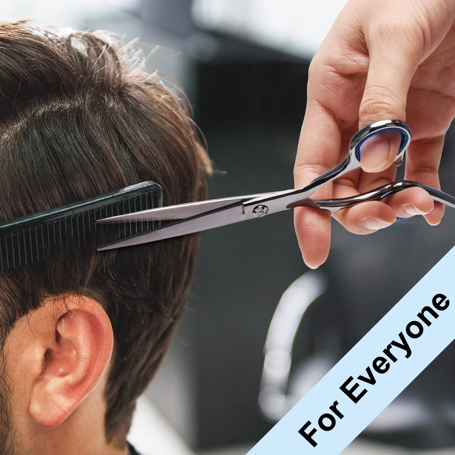 Hair Cutting Scissors, ULG Professional Hair Scissors 6.5 inch Right-Hand Razor