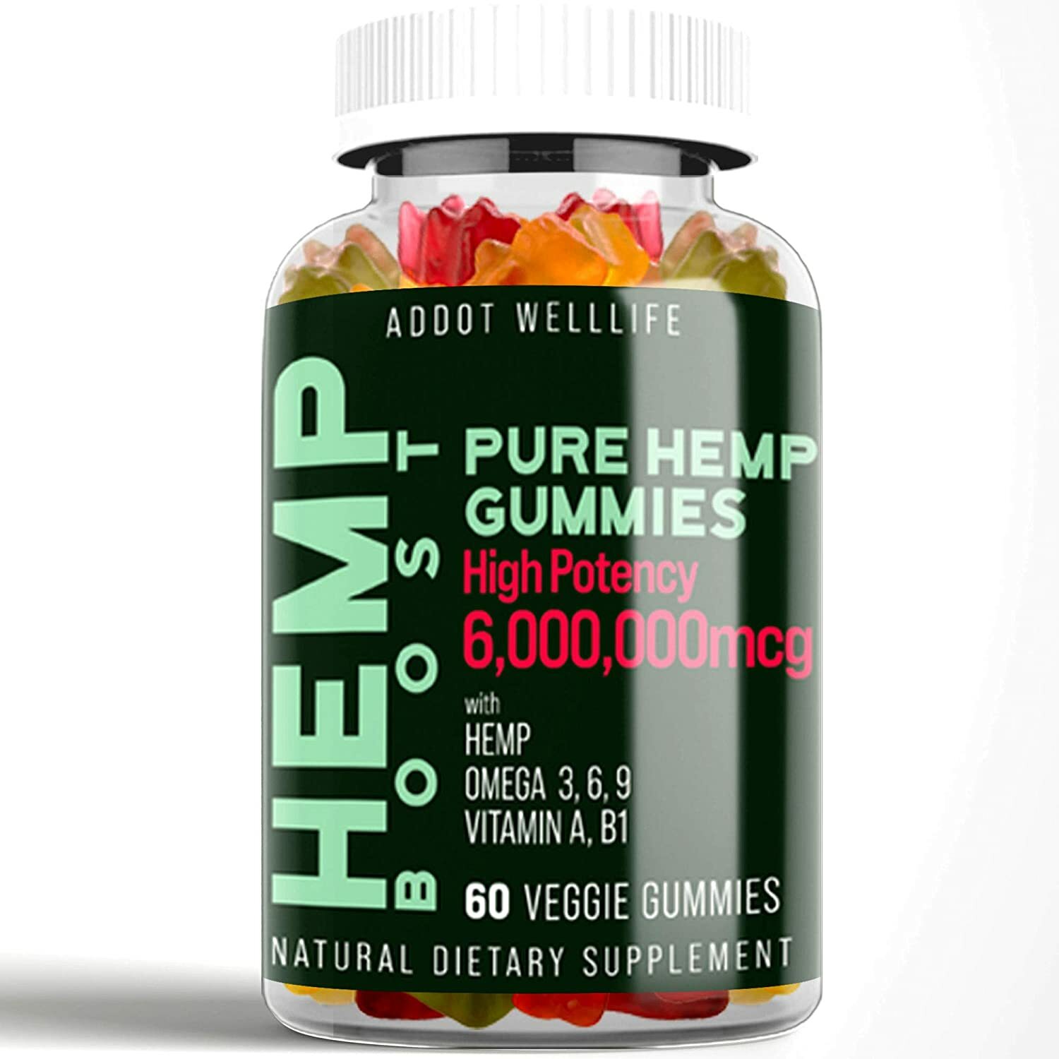 Vegan Natural Gummies – Support for Sleep, Relaxation, Stress, and Pain