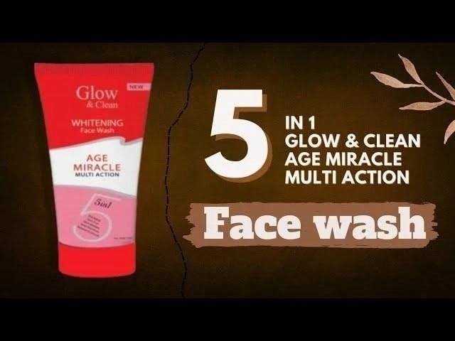 Glow & Clean Facial Cleanser 120g Refreshing Daily Face Wash All Skin Types