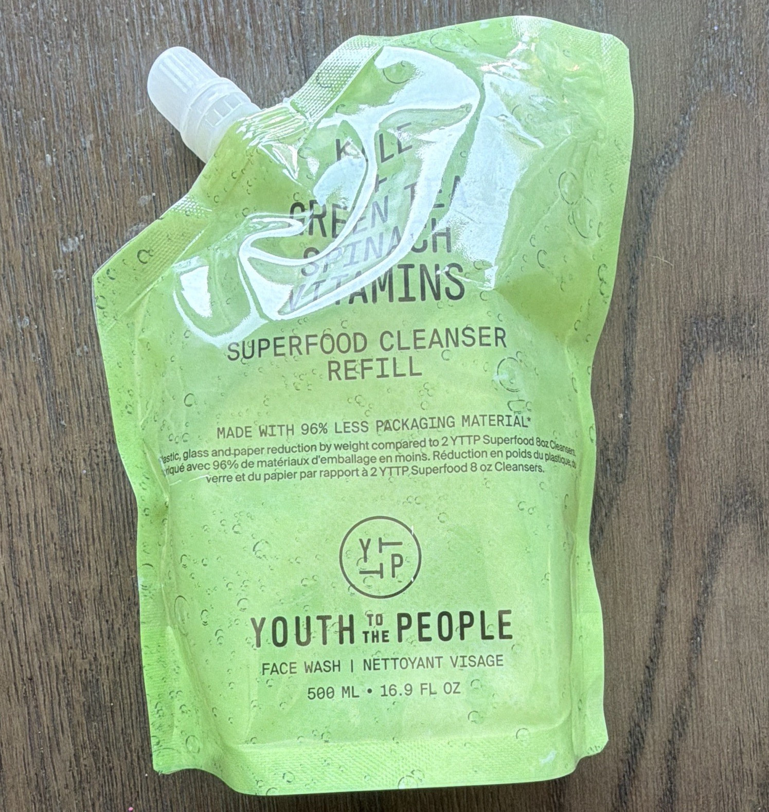 Youth To The People Superfood Cleanser Refill Kale+Green Tea+Spinach 16.9