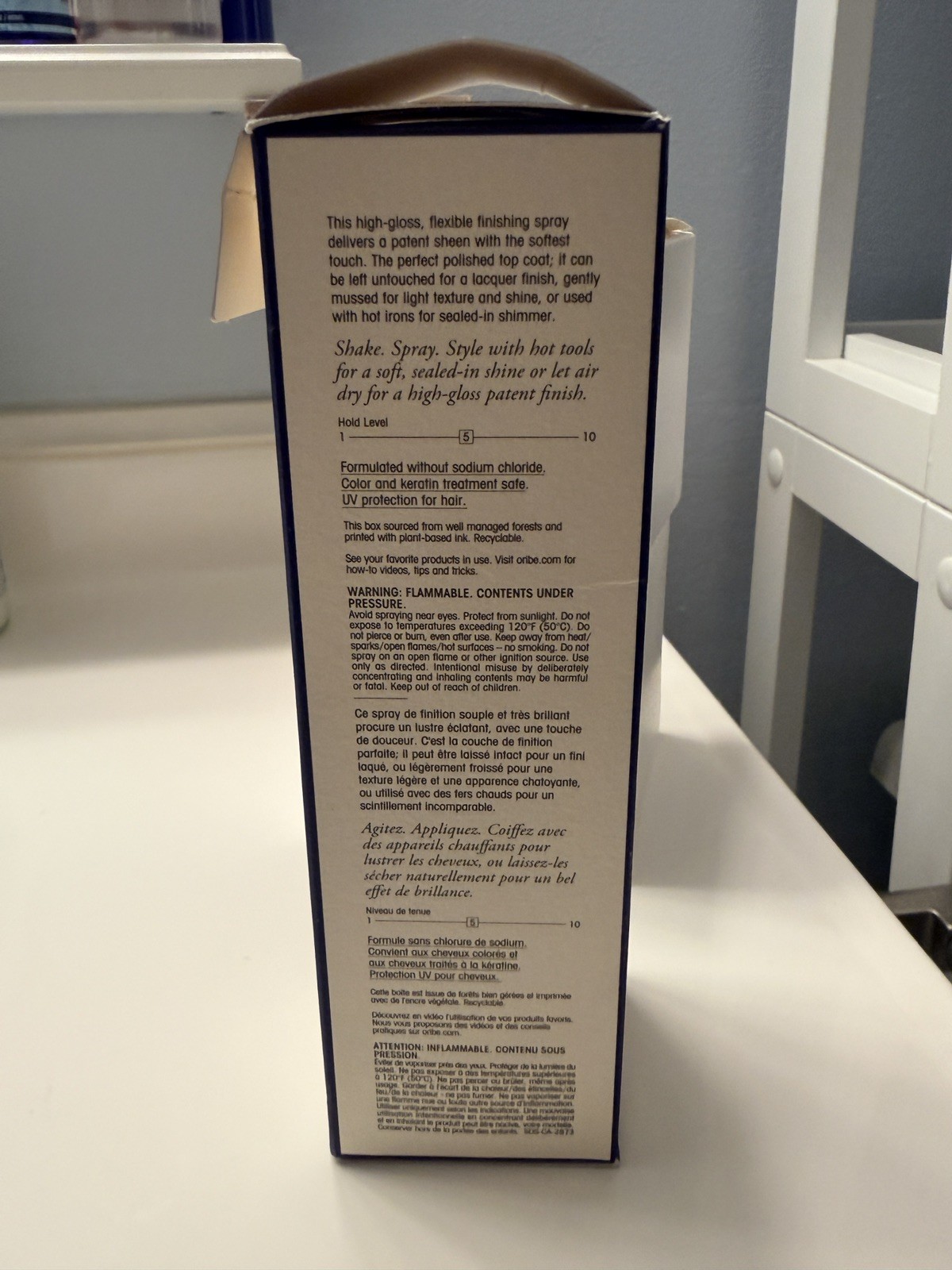 Oribe Soft Laquer Heat Styling Spray 5.5oz New in Box!