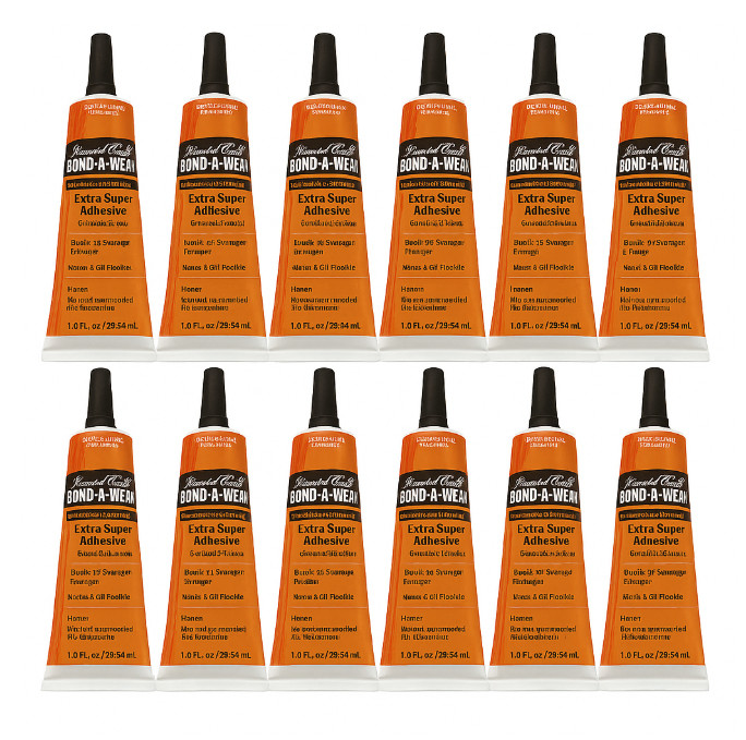 Liquid Gold Tube Bond-A-Weave 1oz Hair Extension And Weave Bonding Adhesive