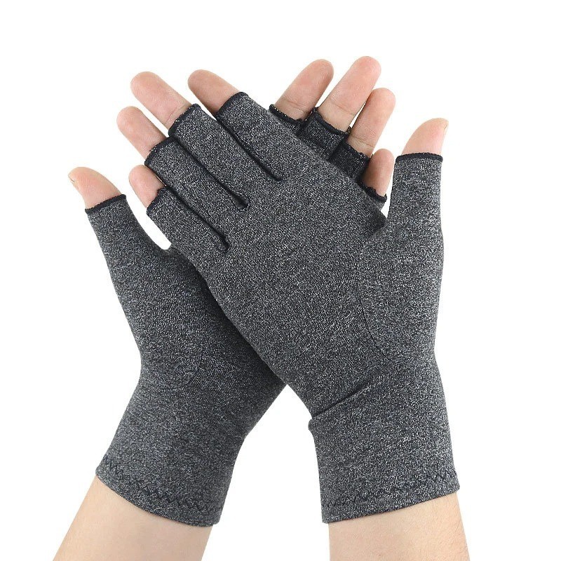 Medical Arthritis Gloves Compression Copper Pain Relief Hand Wrist Support Brace
