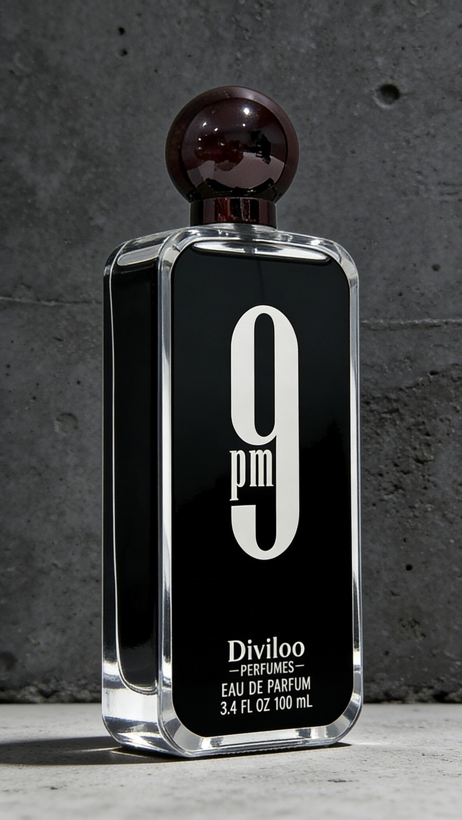 Diviloo 9 PM Eau de Parfum for Men 3.4 oz / 100 ml – New in Box Sealed