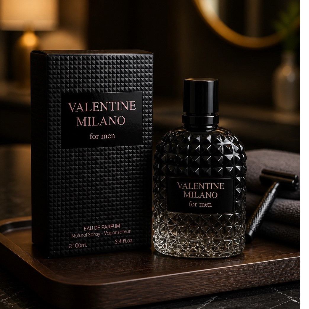 Valentine Milano for Men Eau de Parfum Spray 3.4 fl oz Regular Size for Men