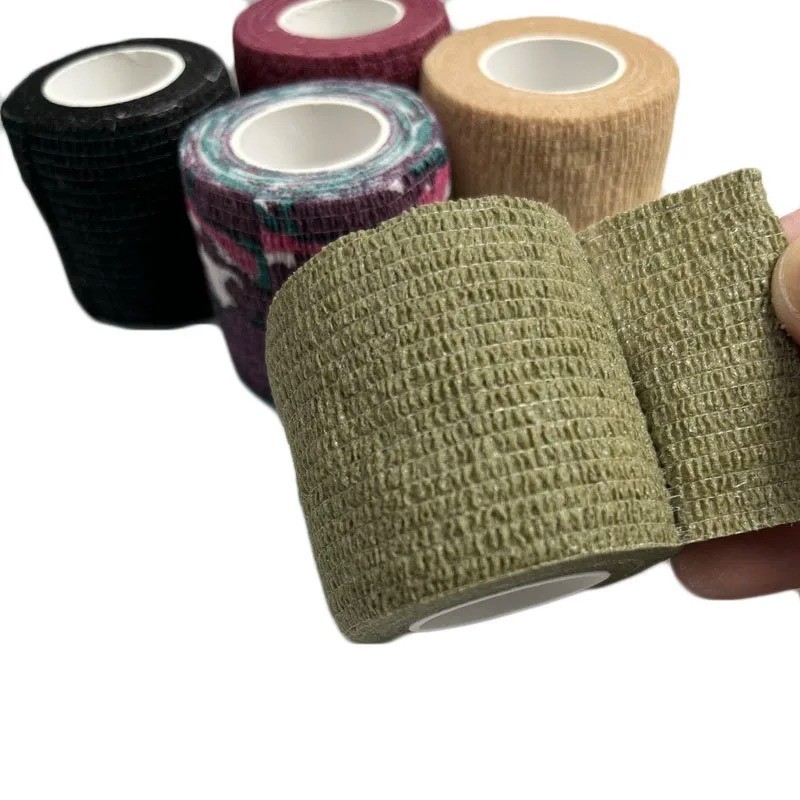 Self Adhesive Elastic Bandage Wrap Tape Finger Wrist Ankle Sports Pet Vet Tape