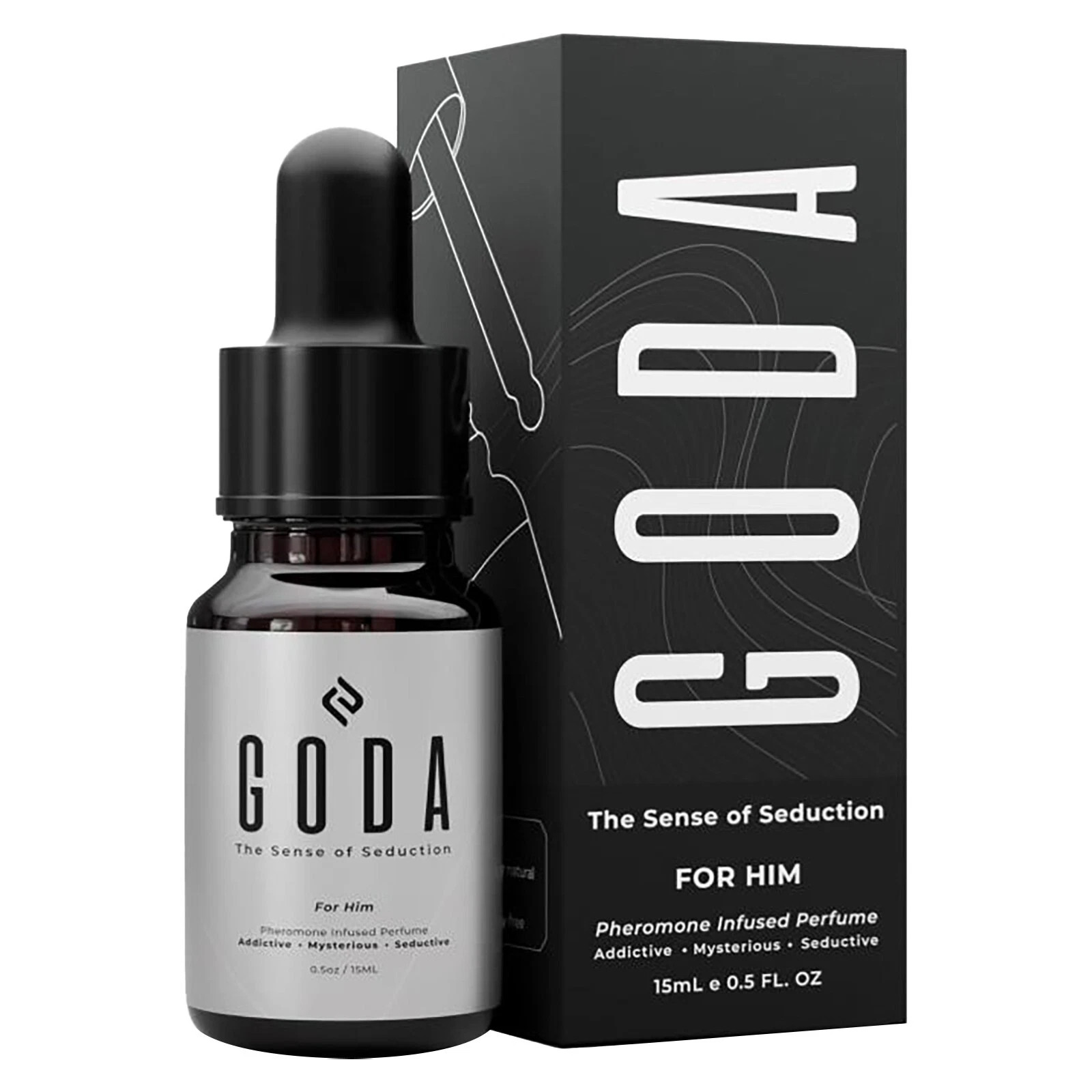 Magnetic GODA Pheromone suitable for Cologne Perfume Men Women Long Lasting 0.5