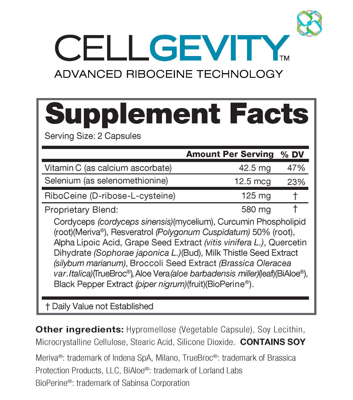 Cellgevity, Riboceine, 120 Veg. Capules, 30 Servings (Pack of 4) | Exp. 07/2025