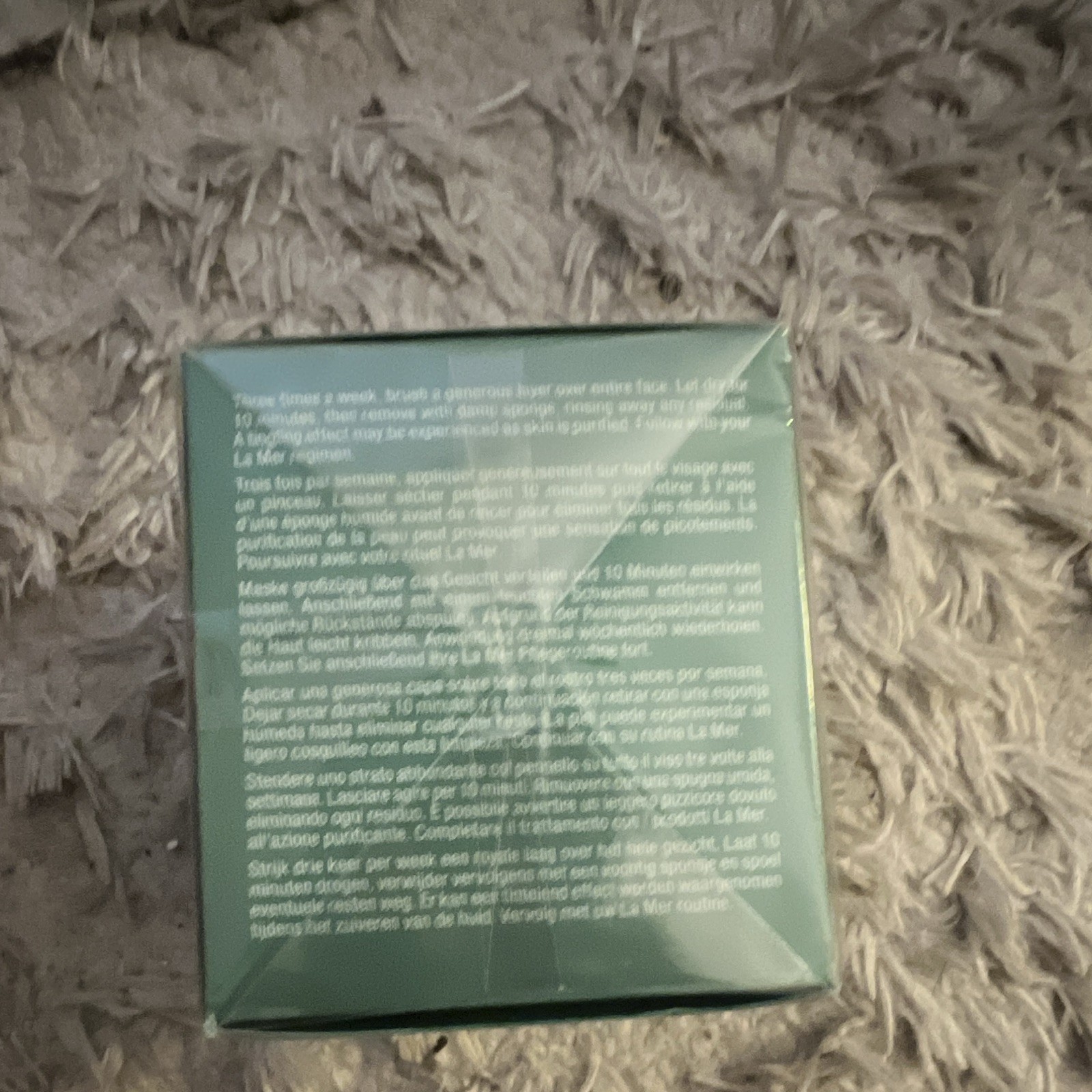 LA MER Deep Purifying Mask Exfoliating Face Cleansing 1.6 oz / 50 ml