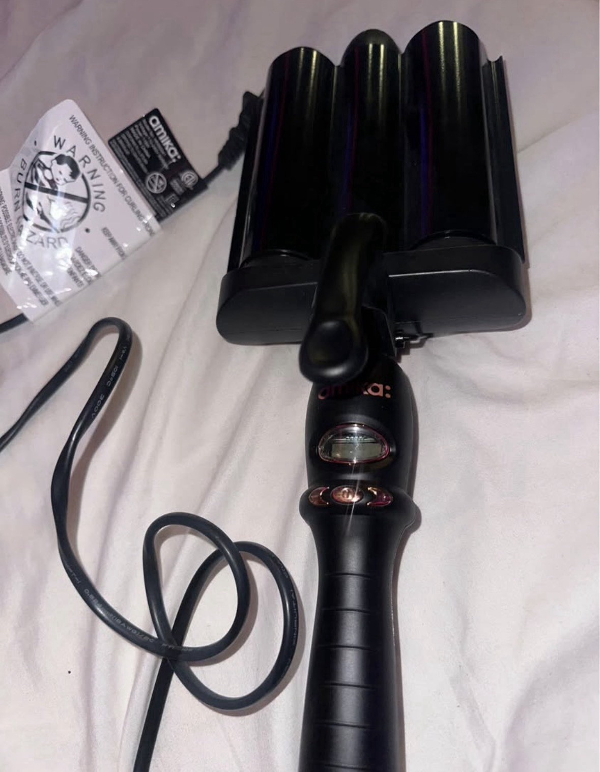 Amika High Tide Deep Wave Hair Crimper Brand New!!