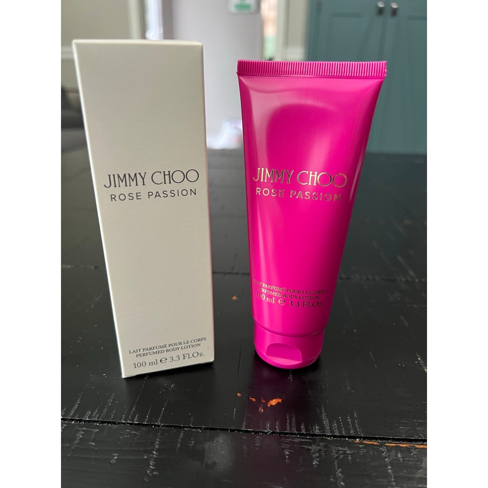 Jimmy Choo Rose Passion Perfumed Body Lotion 3.3 oz / 100ml New In Box