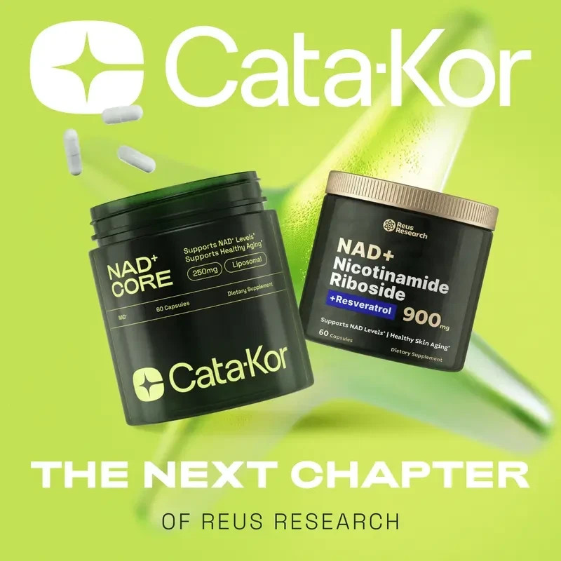 Cata-Kor NAD+ Advanced – NAD+ Supplement for Skin Aging Support, Energy, Health