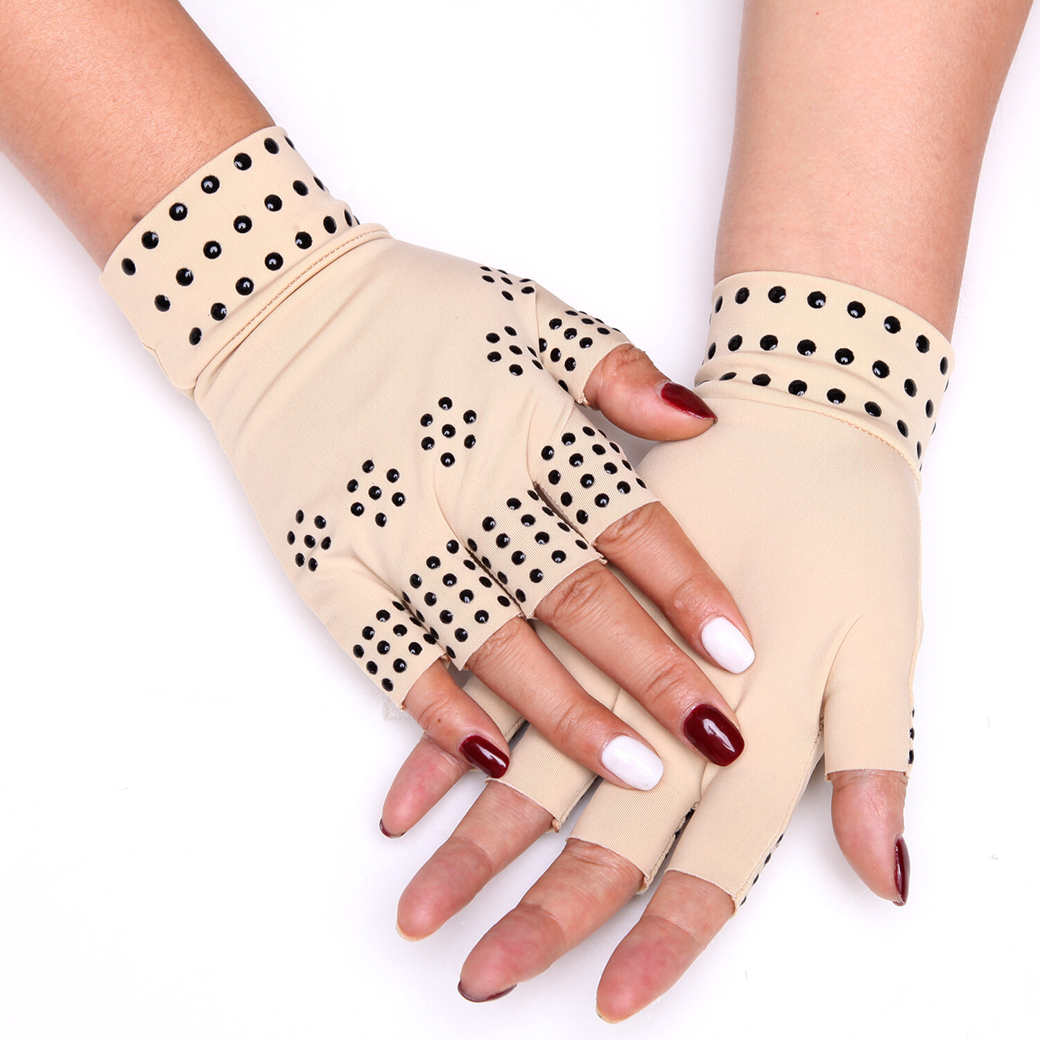 Magnetic Compression Arthritis Gloves Carpal Tunnel Hand Support Pain Relief US