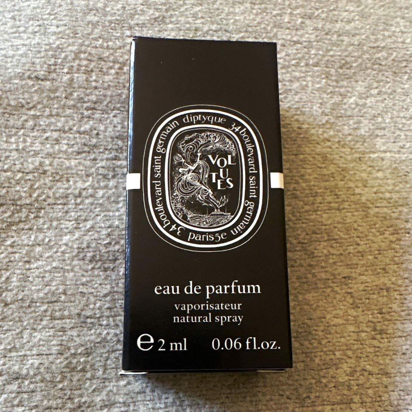 Diptyque Volutes Eau de Parfum Spray Sample Size 0.06 fl oz (2 ml)