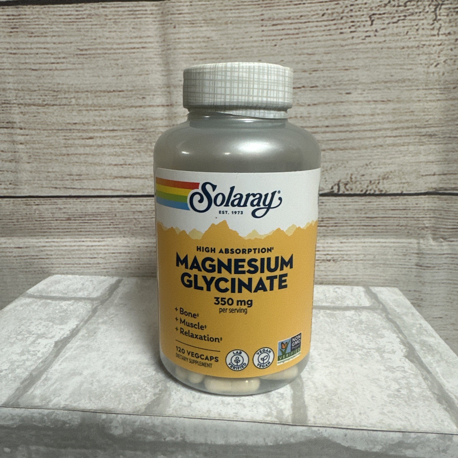 10/28+ SOLARAY Magnesium Glycinate Capsules, Chelated Magnesium Bisglycinate