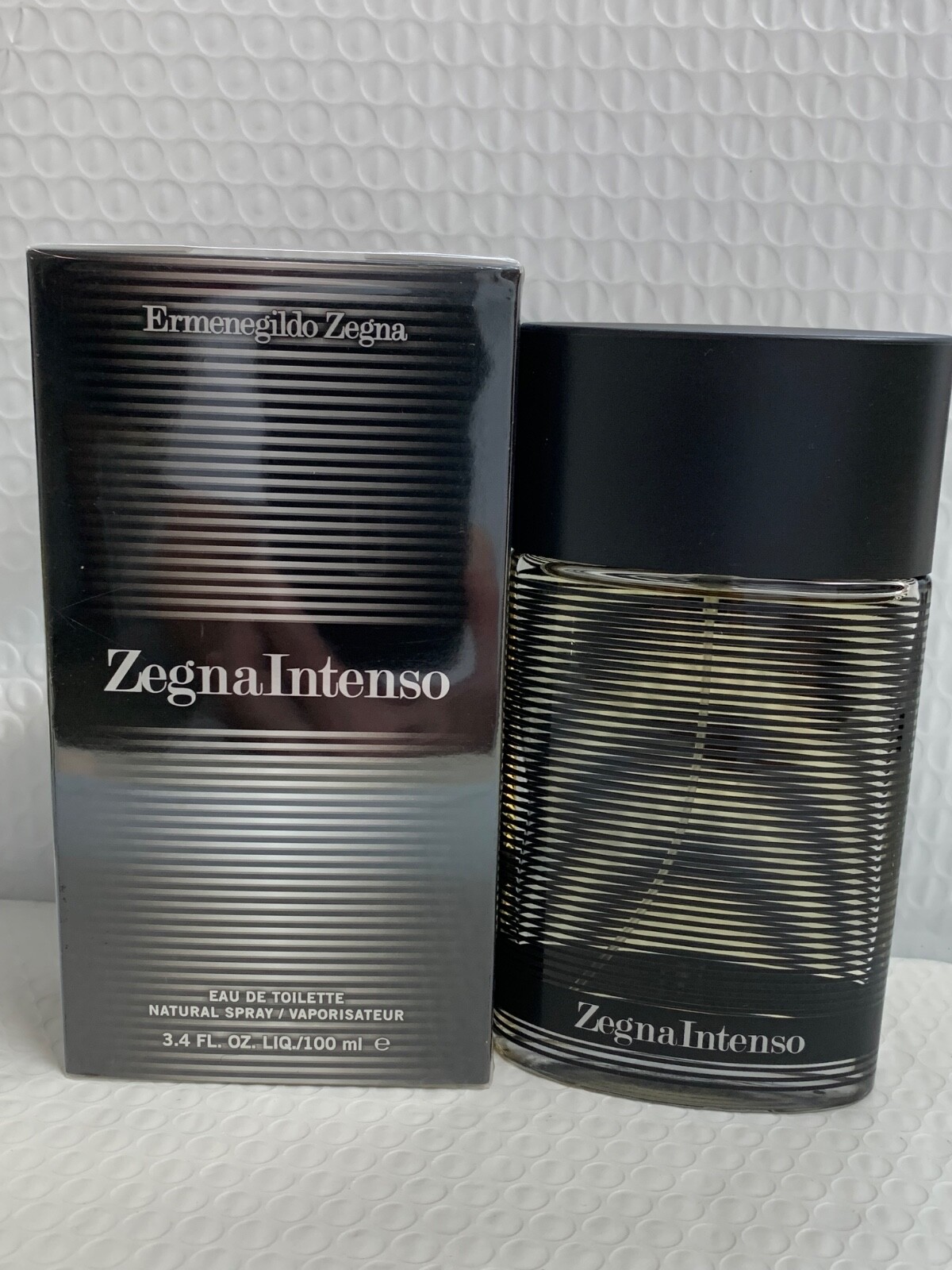 Zegna Zegna Intenso EDT Men 3.4 oz 100ml Spray ORIGINAL FORMULA IN SEAL BOX RARE