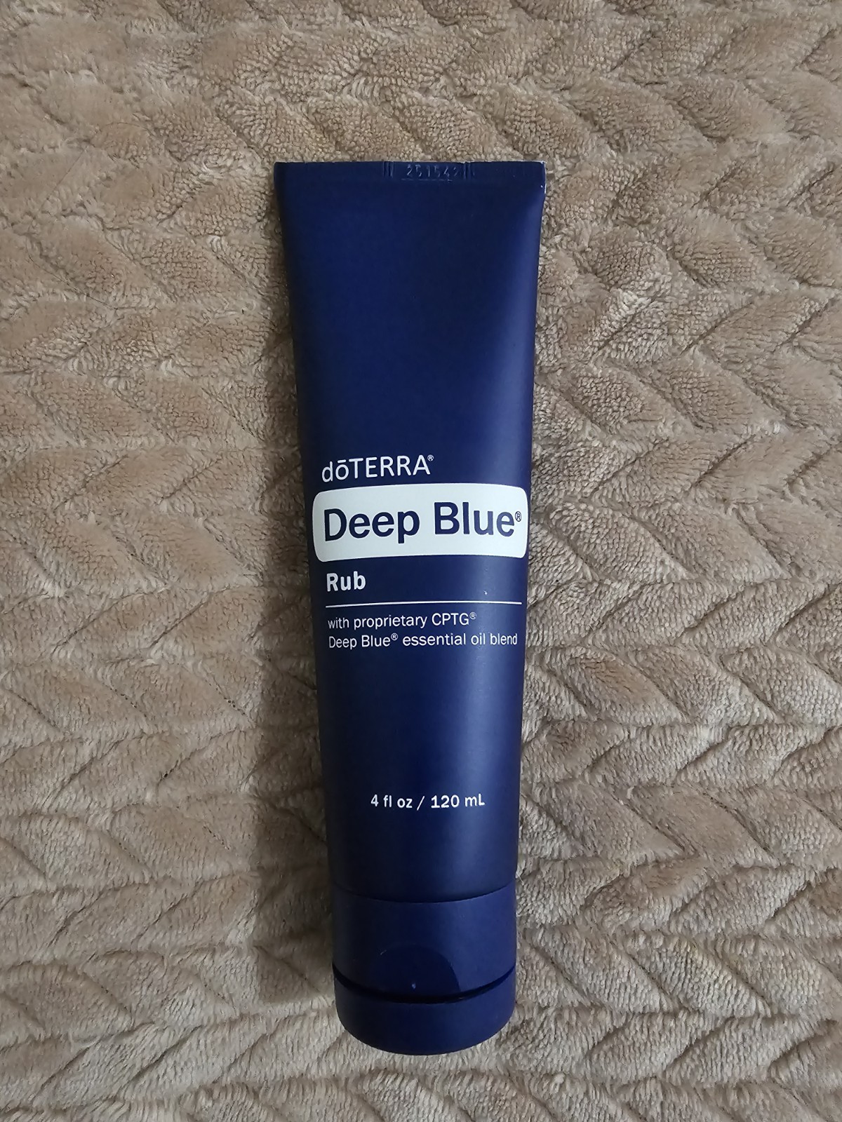 doTERRA Deep Blue Massage Lotion 4 fl oz Cooling Effect Wintergreen scent