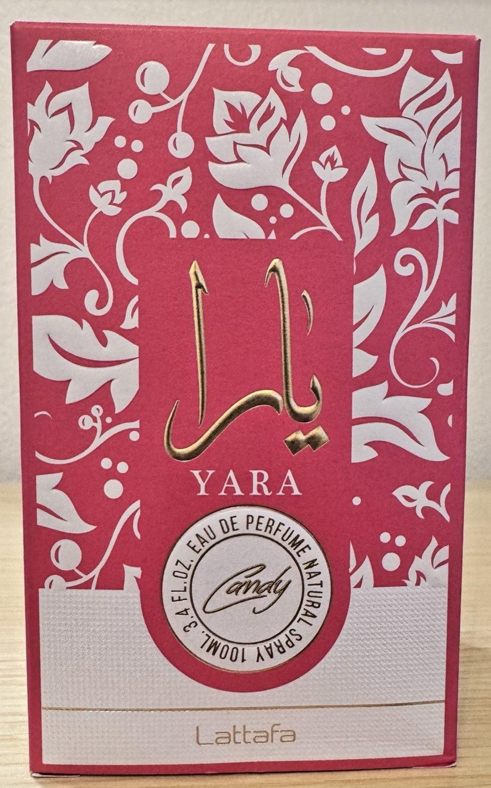 Yara Candy NIB by Lattafa Perfumes – 3.4oz 100ML Eau de Parfum Spray For Women