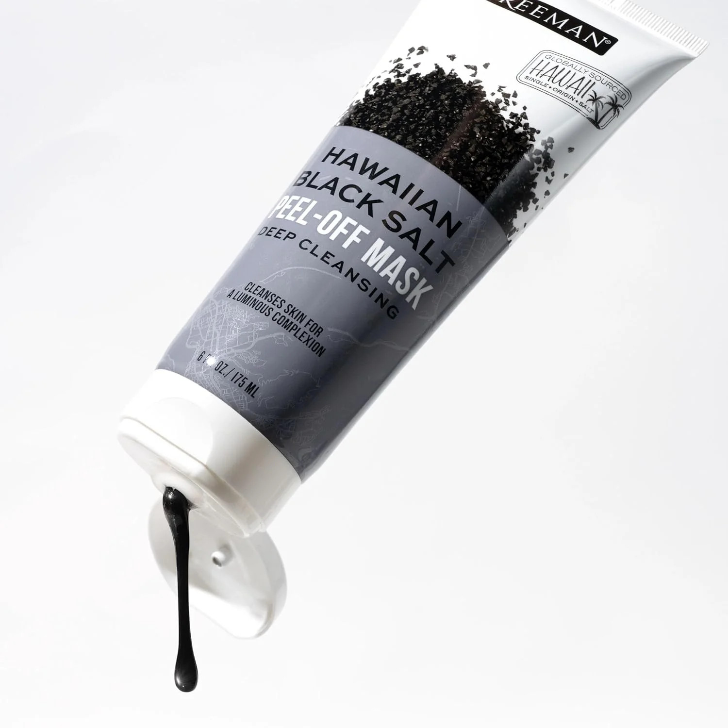 Hawaiian Black Salt Peel Off Face Mask, 6 fl.oz./175 mL Tube
