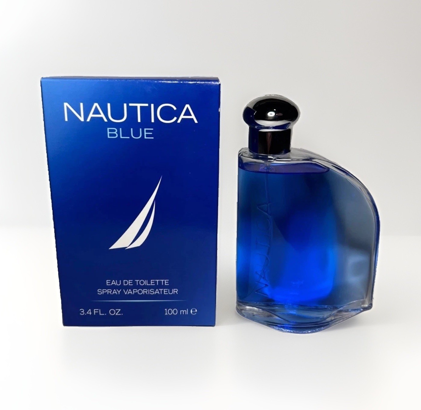 Nautica Blue EDT Cologne Men 3.4 oz 100ml NEW Authentic Factory Sealed Spray