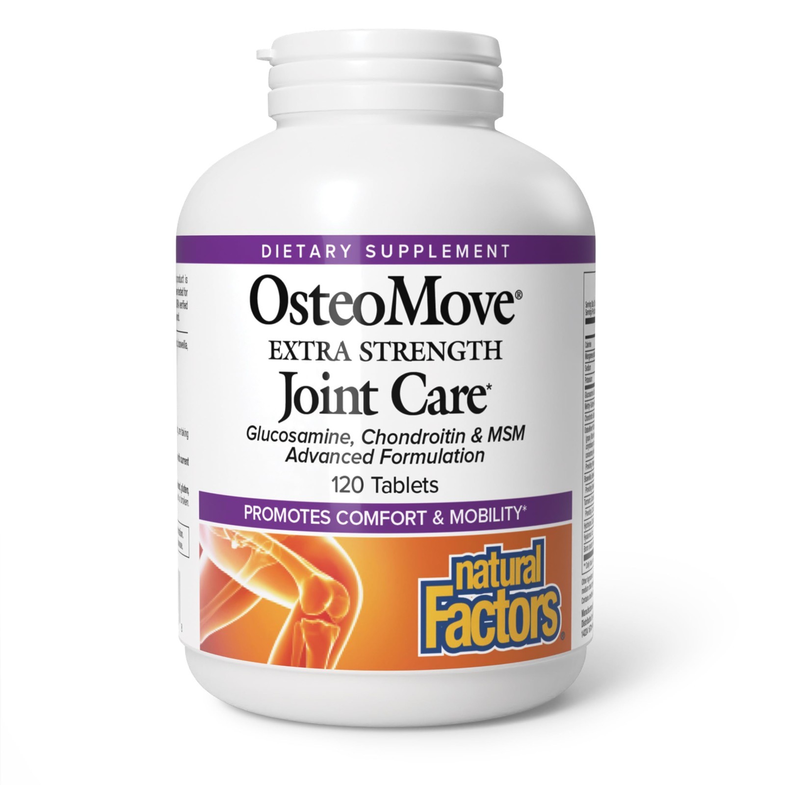 Extra Strength Joint Care Supplement, Non-GMO, 120 Tablets for Bone Health