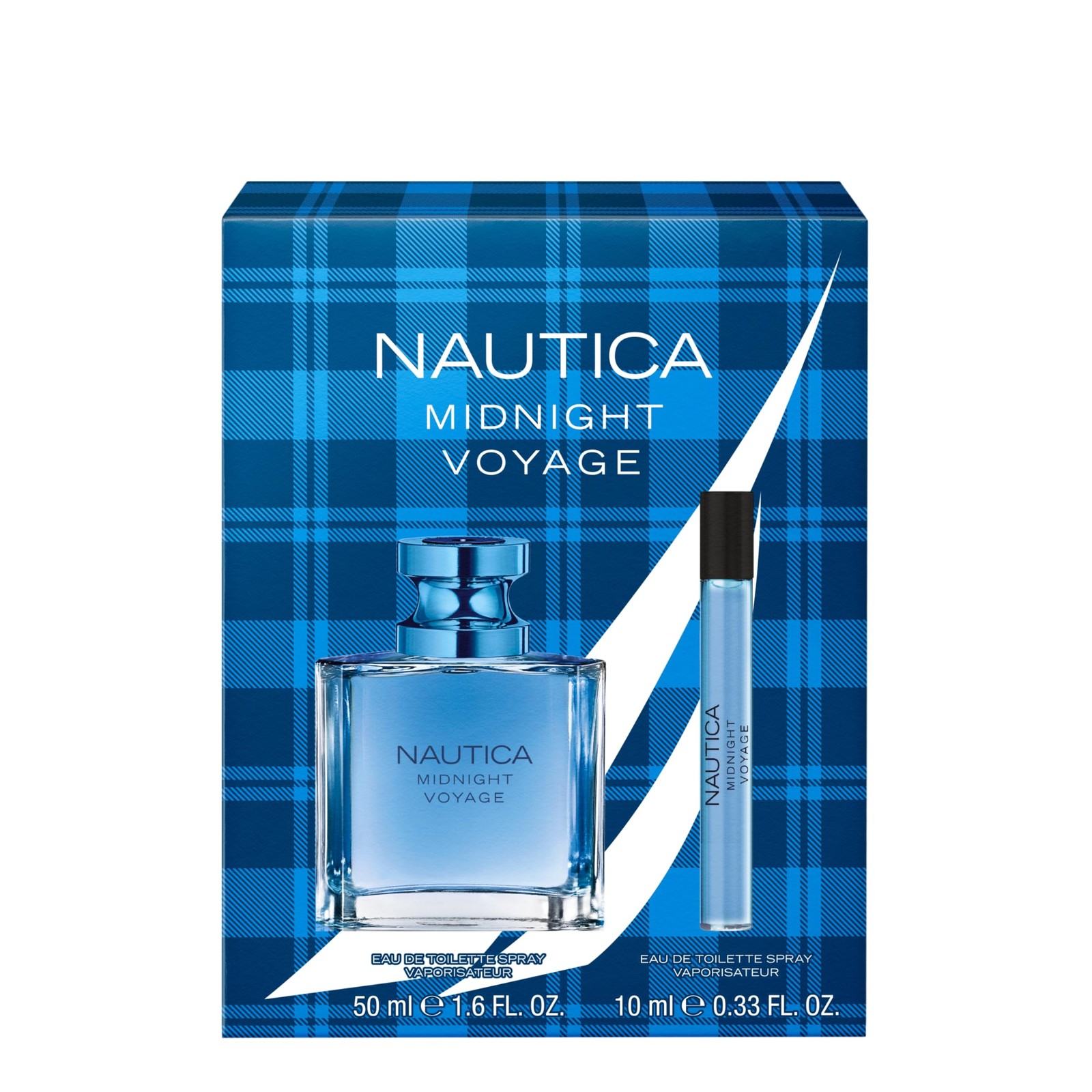 Nautica Midnight Voyage Giftset | 1.6 fl oz EDT + 0.33 fl oz Men’s Fragrance