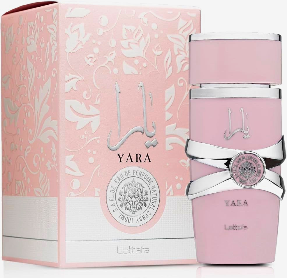 Lattafa Yara Eau de Parfum Spray, Regular Size 3.4 fl oz, MPN YARA