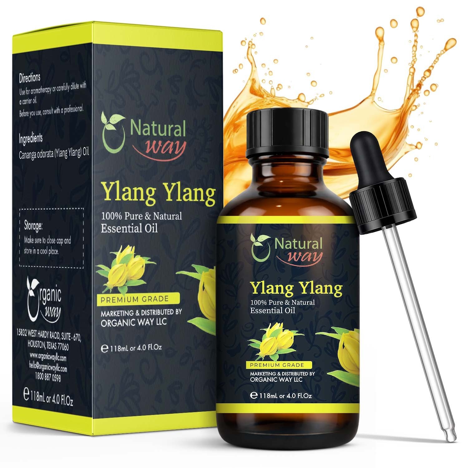 Organic Way Ylang Ylang Essential Oil – Get Free Shipping