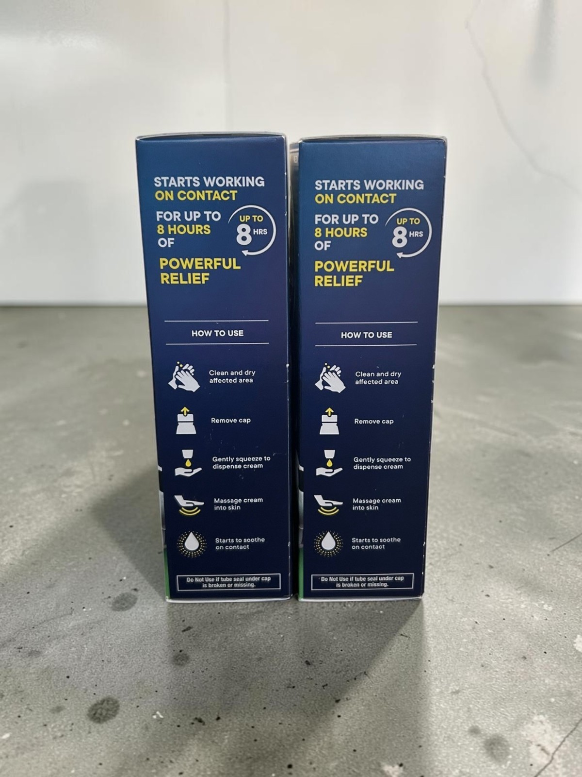 Advil Targeted Relief Pain Relieving Cream 2.3 oz 65g Lot of 2 EXP 02/2028