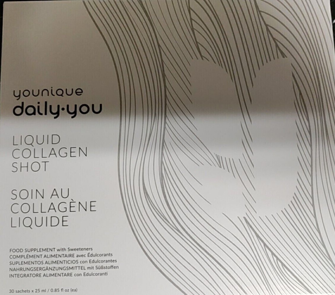 YOUNIQUE DAILY·YOU Liquid Collagen Shot – 30 count (New Flavor!) BNIB!