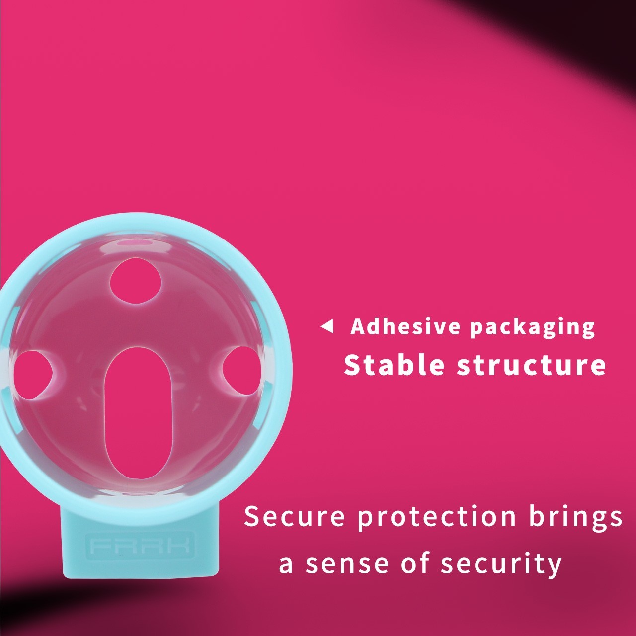 New ABS Resin Male Chastity Device Inverted Breathable Cage With 9 Lock Rings