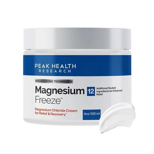 Magnesium Freeze – Topical Magnesium Cream With Niacinamide For Joints, Low Back