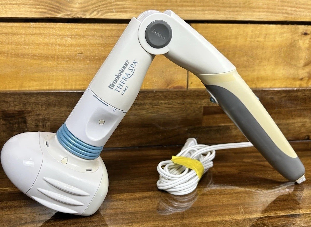 Brookstone Thera Spa Massager Turbo Angles 2 Speed Full Body BAM2000 Tested