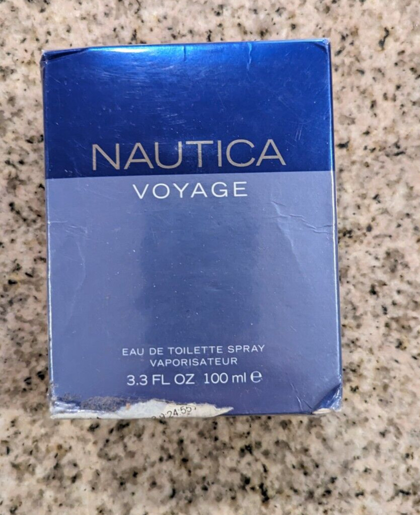 Nautica Voyage By Nautica 3.4/3.3 oz/100 ml Eau de Toilette Spray, Men’s Perfume