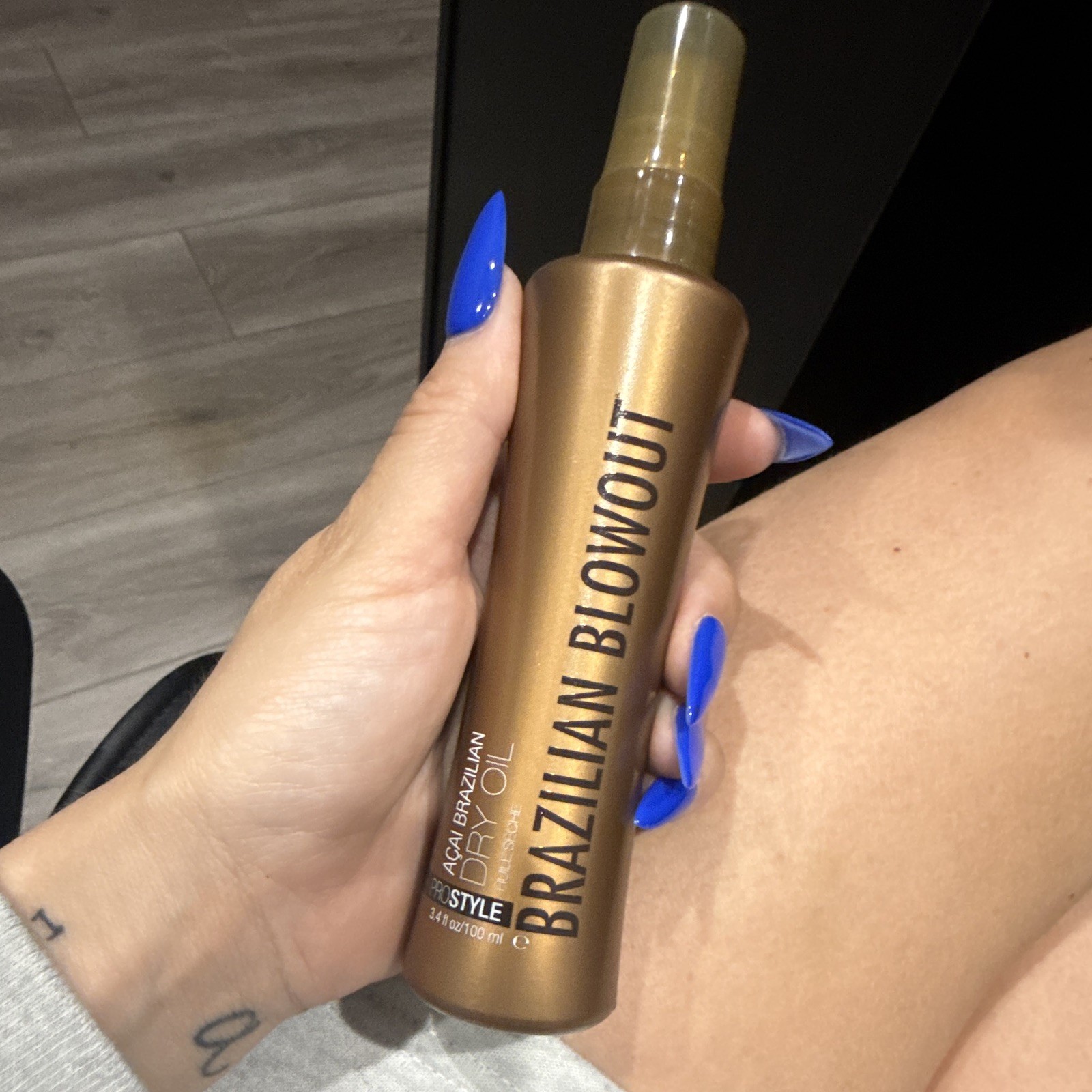 Brazilian Blowout Acai Brazilian Dry Oil Spray Smoothing 3.4 fl oz/100 ml