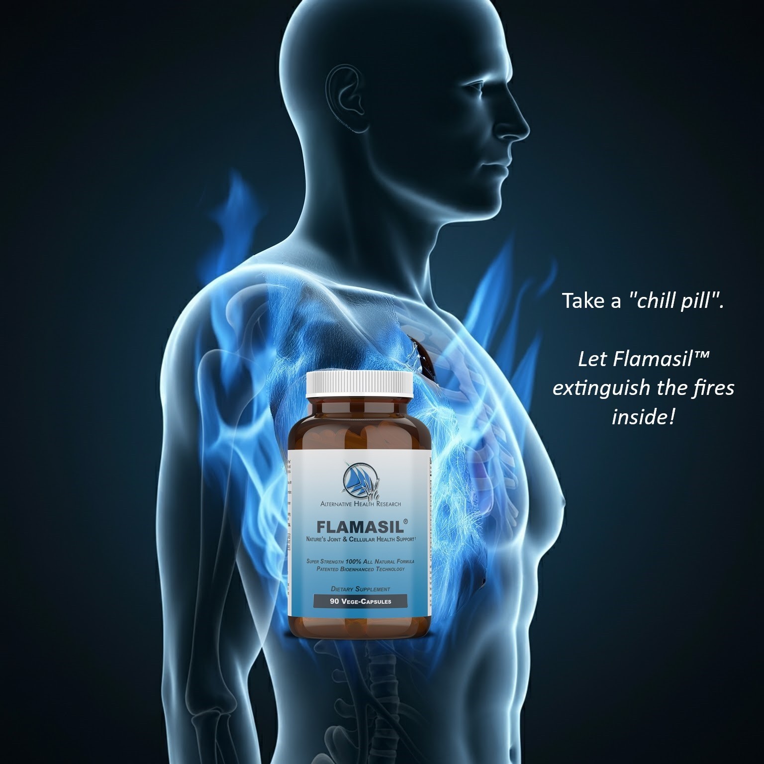 Flamasil® 3 Pack #87- Inflammation, Arthritis, Gout, and Cellular Health
