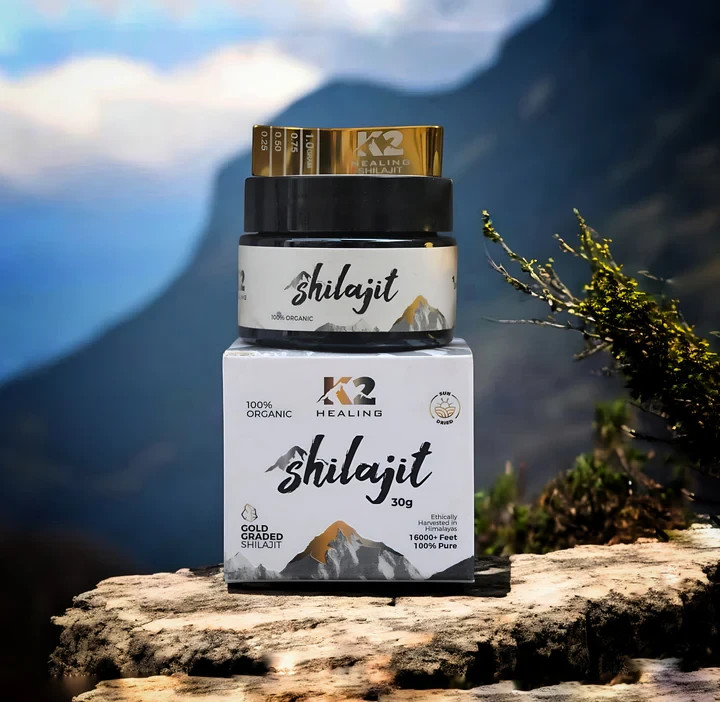 Organic Himalayan Shilajit 50 Gram Resin Authentic k2 shilajit Lab Tested