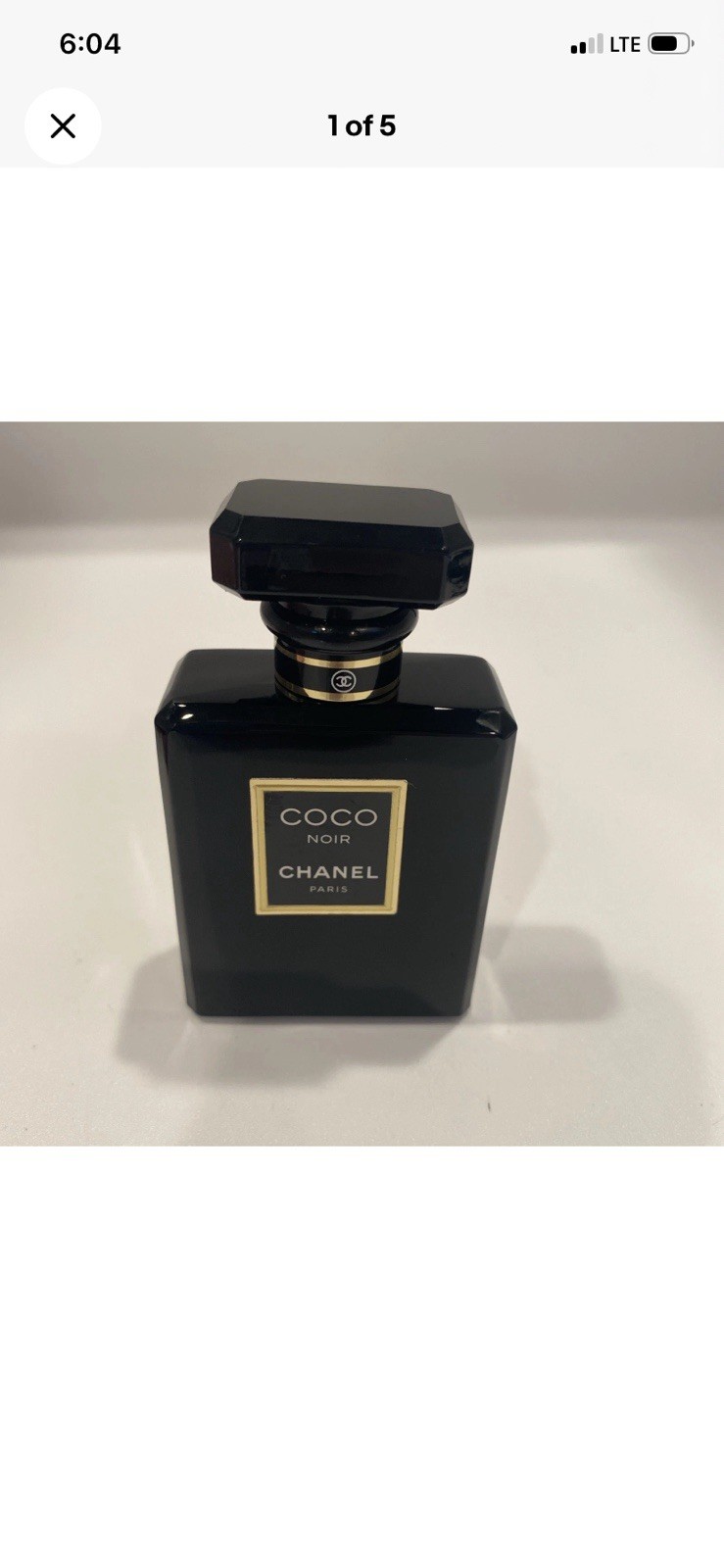 Coco Noir Chanel Paris Eau De Parfum 1.7 oz **READ AD**