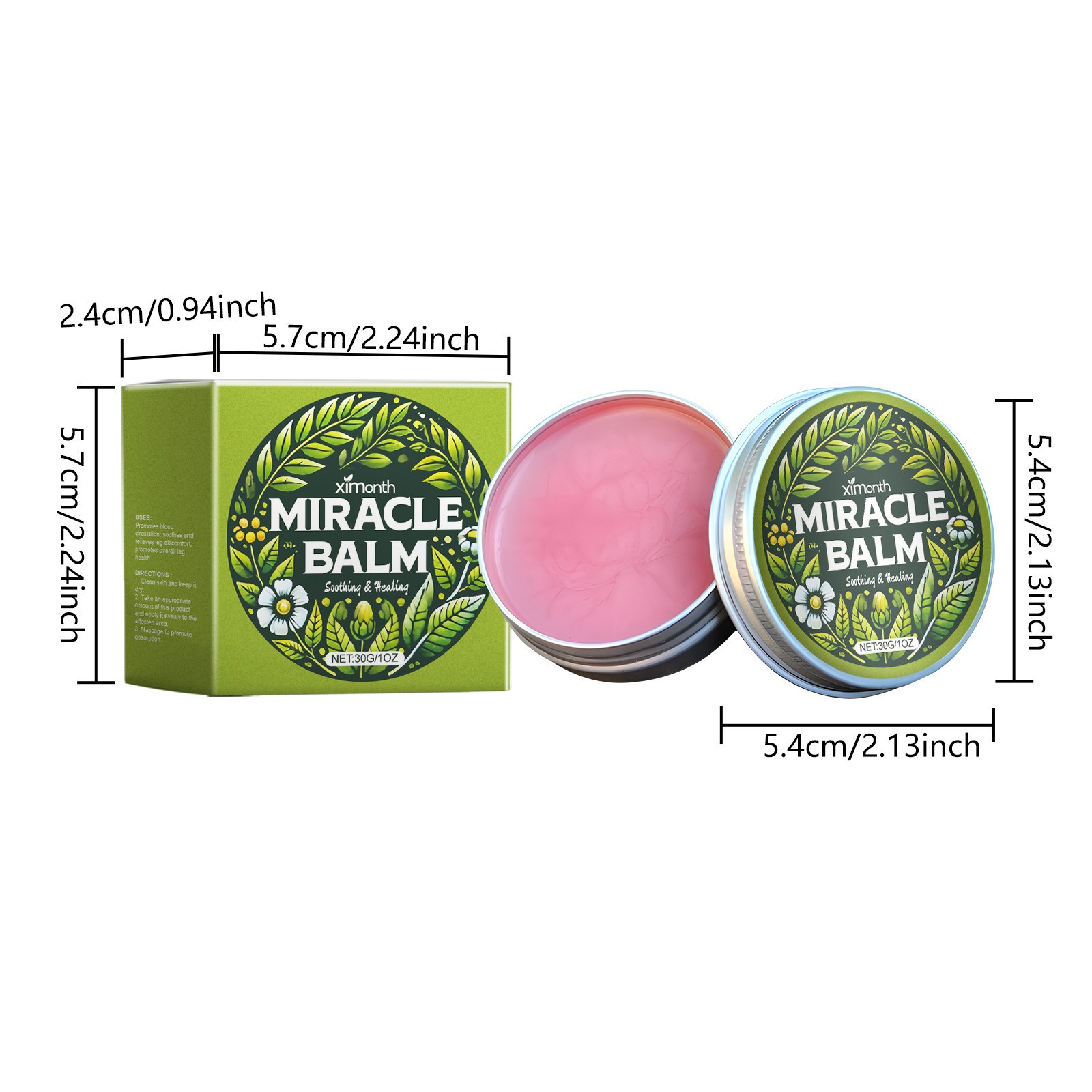 1-5Pcs New Balm,Soothing Joint Cream For Back,Hands,Feet And Body