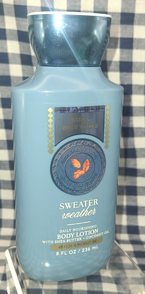 ALL NEW Sweater Weather Body Lotion 8 oz Bath & Body Works SHIPS FREE!