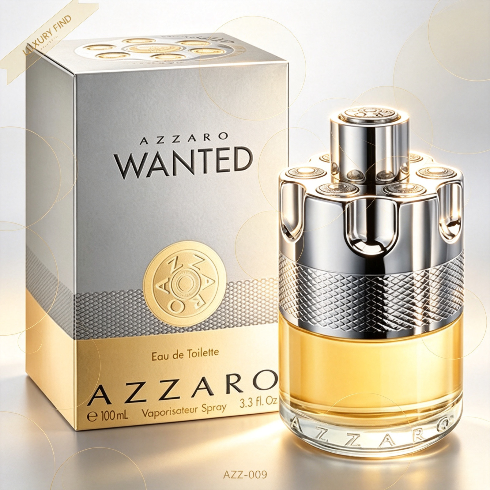 Azzaro Wanted by Azzaro EDT Spray for Men 3.4 oz / 100 ml New In Box