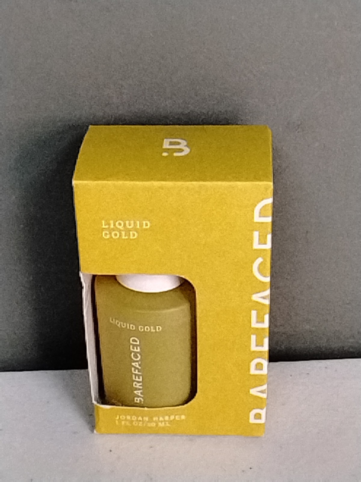 Barefaced LIQUID GOLD by Jordan Harper 30mL / 1 oz Anti-Aging Serum New in Box