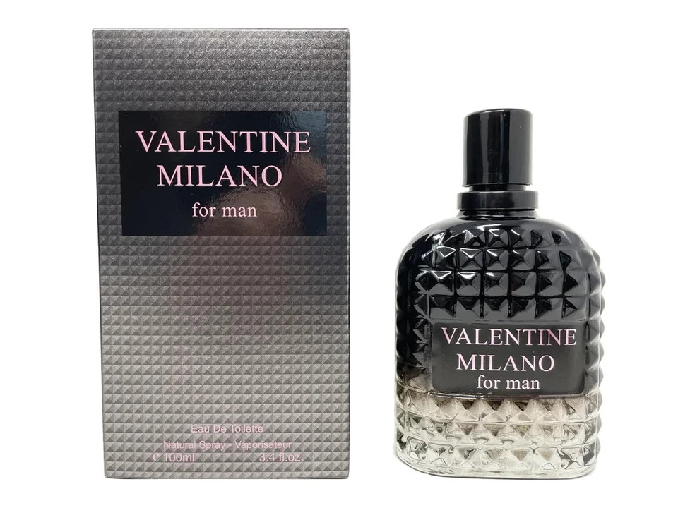 Valentine Milano for Women &Valentine Milano for Men 3.4 Fl.oz. EDP Perfume 2PK