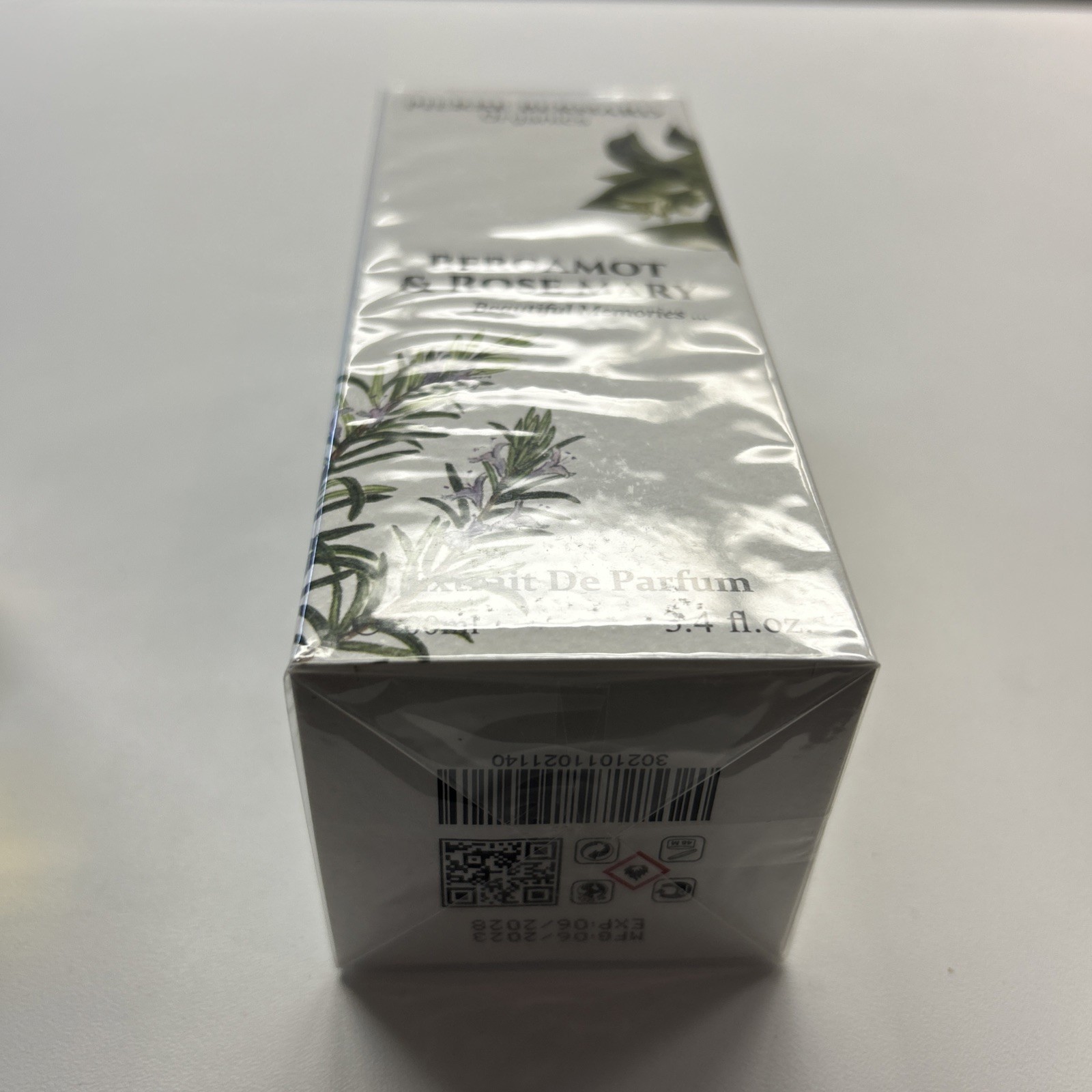 Bergamot & Rose Mary By Pierre Bernard Organics Extract De Perfum 3.4 Fl.oz